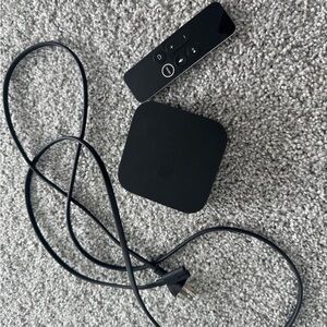 Apple TV with Remote - Black